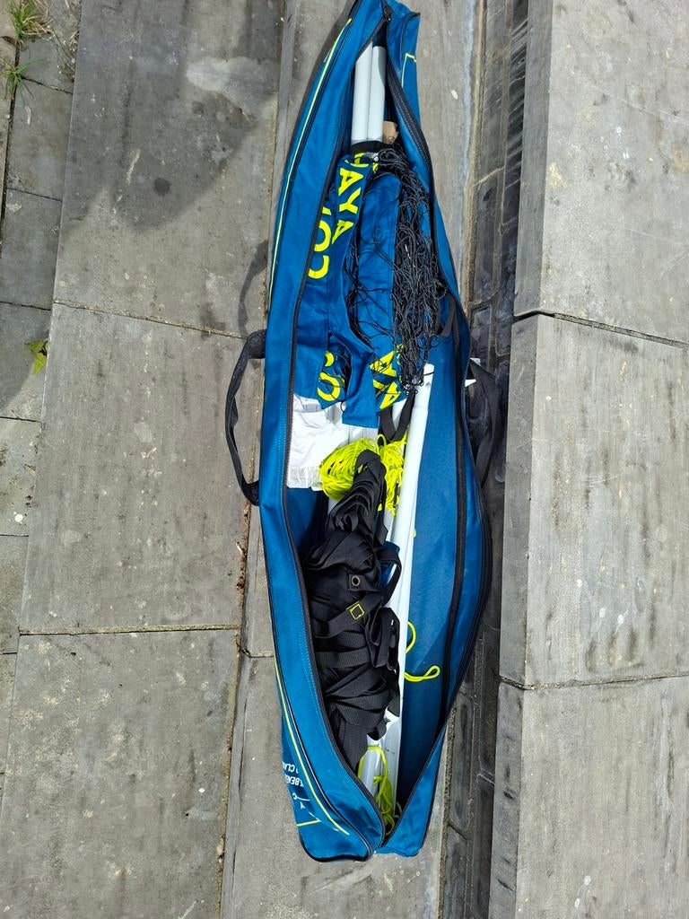 Beachvolleybalnet / Strandvolleybalnet met volleybal, Ophalen of Verzenden, Zo goed als nieuw, Overige typen