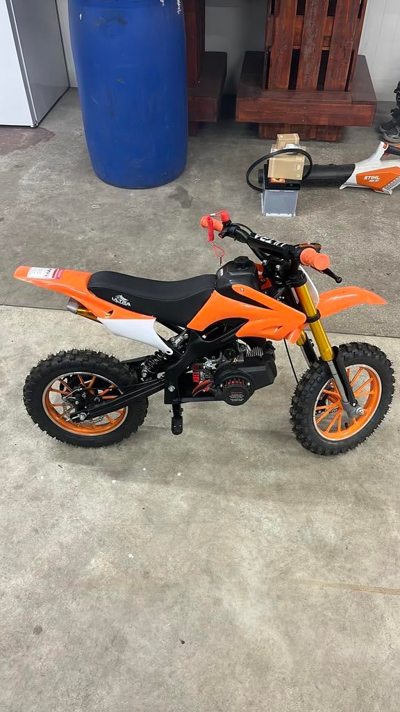 Mini crossmotor 2 takt, Ophalen, Zo goed als nieuw, 50 cc, Overige typen