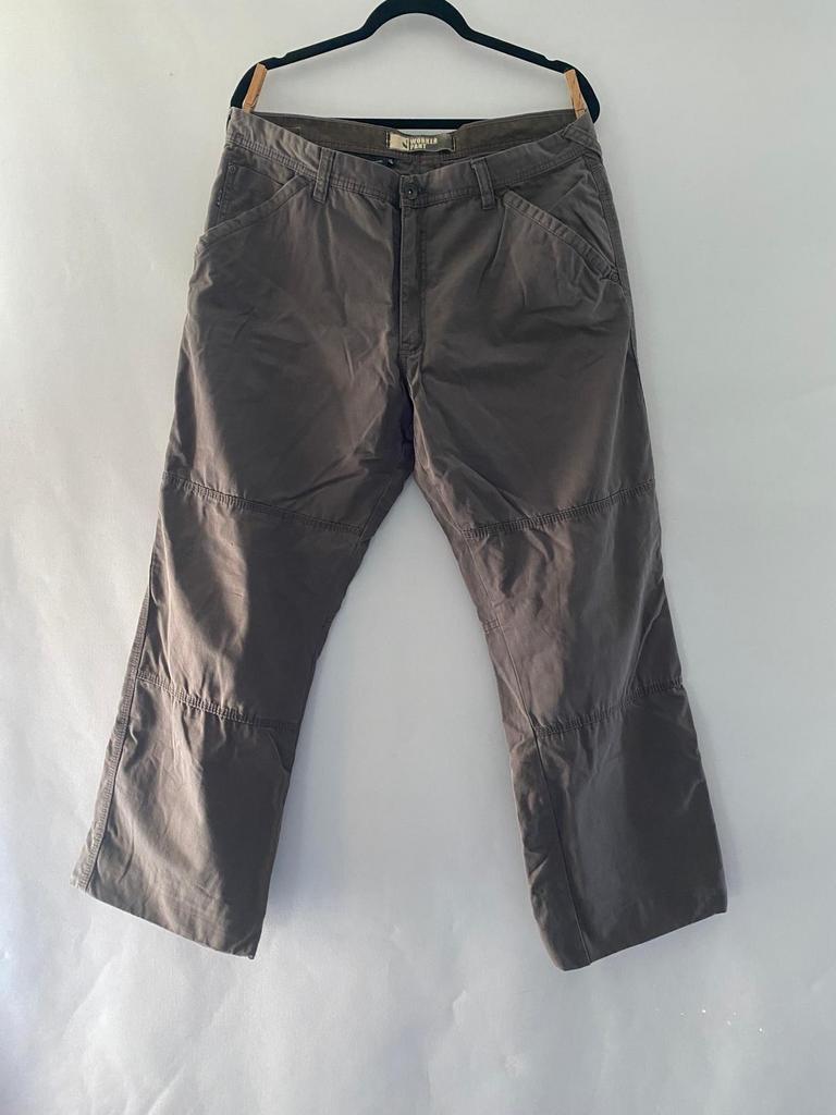 Worker pant / utility broek – maat L, Kleding | Heren, Ophalen of Verzenden, Zo goed als nieuw, Overige kleuren, W36 - W38 (confectie 52/54)