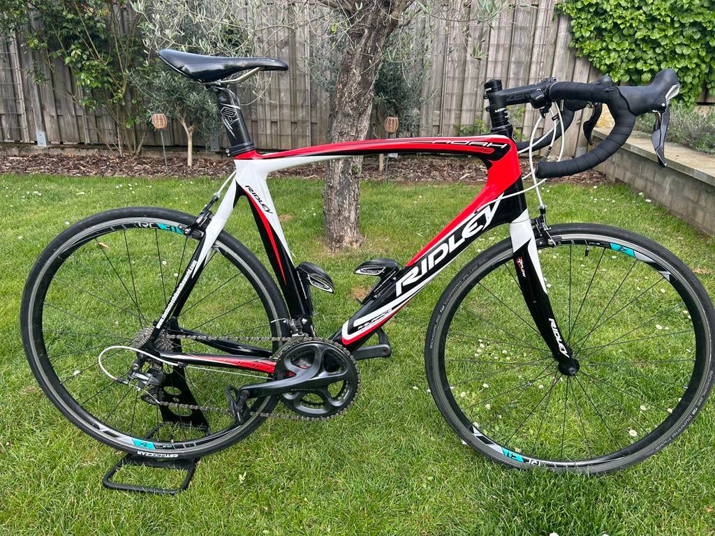 Ridley noah RS mt56 ultegra, Carbon, Zo goed als nieuw, Meer dan 20 versnellingen, 53 tot 57 cm