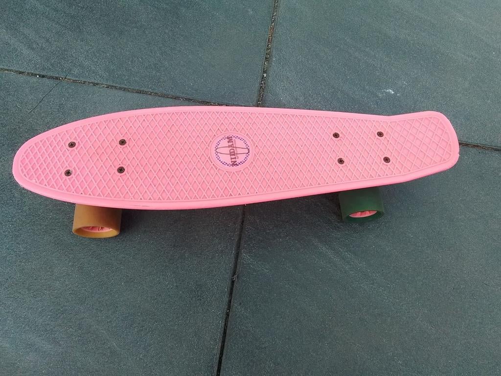 Nijdam penny board pennyboard roze, Sport en Fitness, Skateboarden, Ophalen of Verzenden