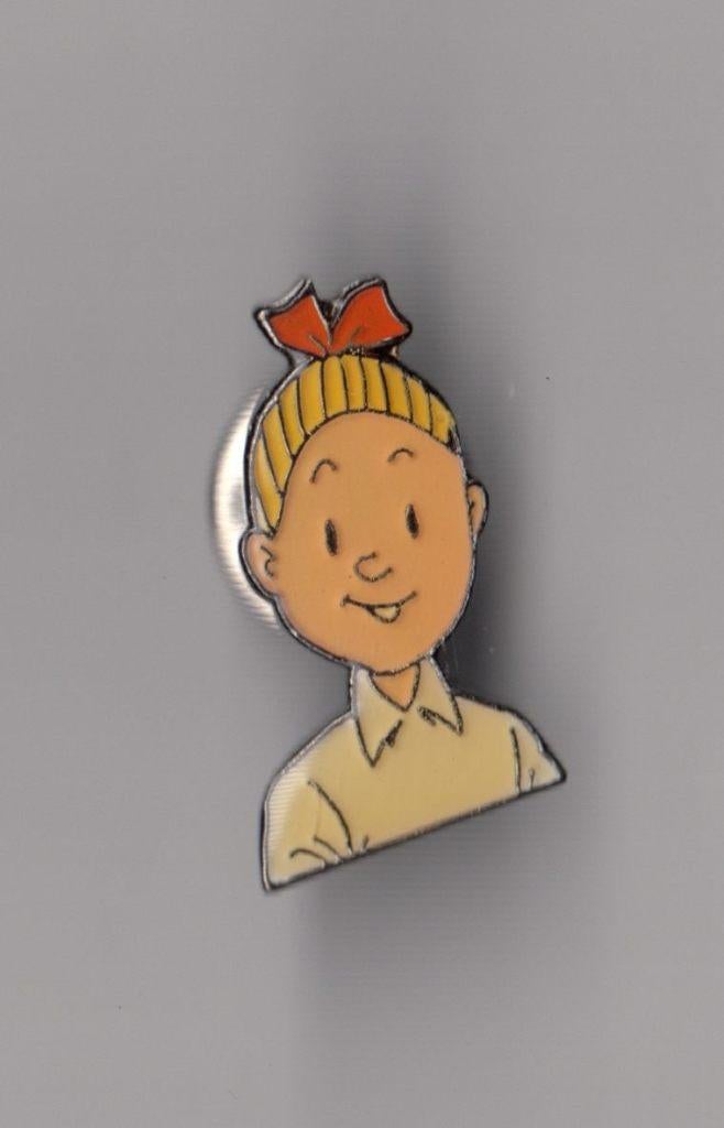 Suske en Wiske Stripboek pin, Gebruikt, Niet vindbaar, Niet vindbaar, Speldje of Pin