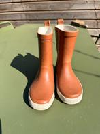 HEMA regenlaarzen maat 26/27 bruin, Ophalen of Verzenden, Gebruikt, Jongen of Meisje, Laarzen
