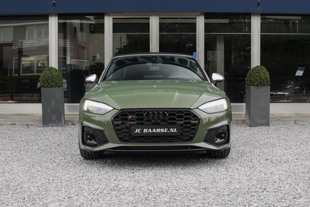 Audi S5 Cabrio 3.0 TFSI Quattro Competition Zwart Optiek, Auto's, Audi, Automaat, Gebruikt, Huisgarantie, 2995 cc