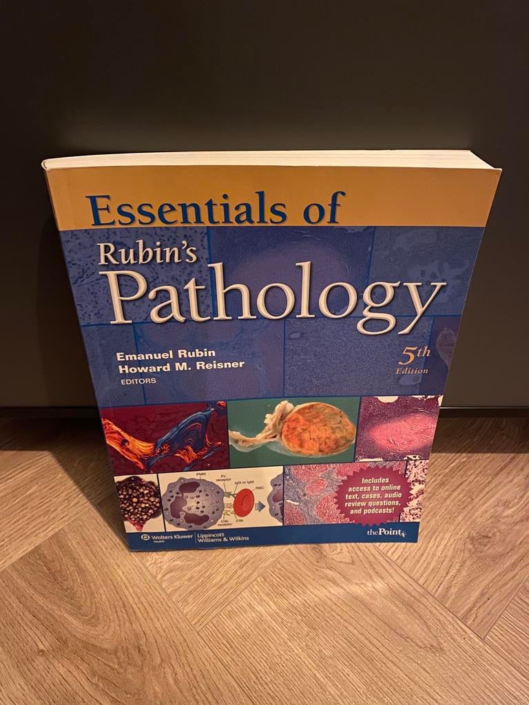 Essentials of Rubin’s Pathology, Ophalen of Verzenden, Beta, Zo goed als nieuw, HBO