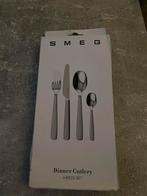 Snel 4-delig bestekset - Smeg Dinner Cutlery, Ophalen, Nieuw, Rvs of Chroom, Vaatwasserbestendig