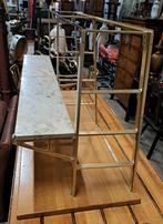 Antieke toonbank display 148 cm breed 57 cm diep 80 cm hoog, Ophalen