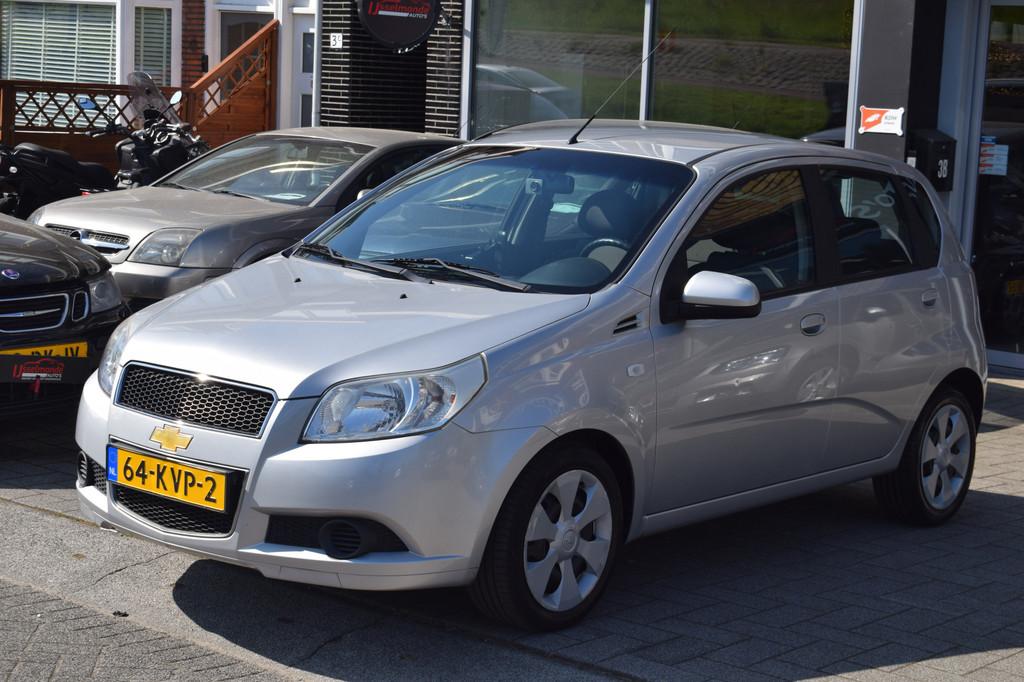 Chevrolet Aveo 1.2 16V LS B-clever Airco NAP Nwe APK !, Auto's, Voorwielaandrijving, Aveo, 4 cilinders, 400 kg