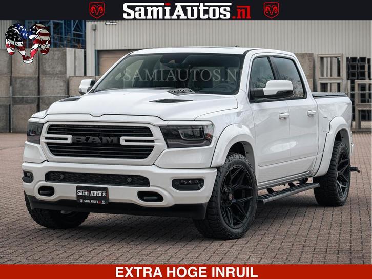 Dodge Ram V8 5.7 402PK | LARAMIE SPORT | Krachtige Hemi | Pa, Auto's, Dodge, Bedrijf, Te koop, Overige modellen, 4x4, ABS, Achteruitrijcamera