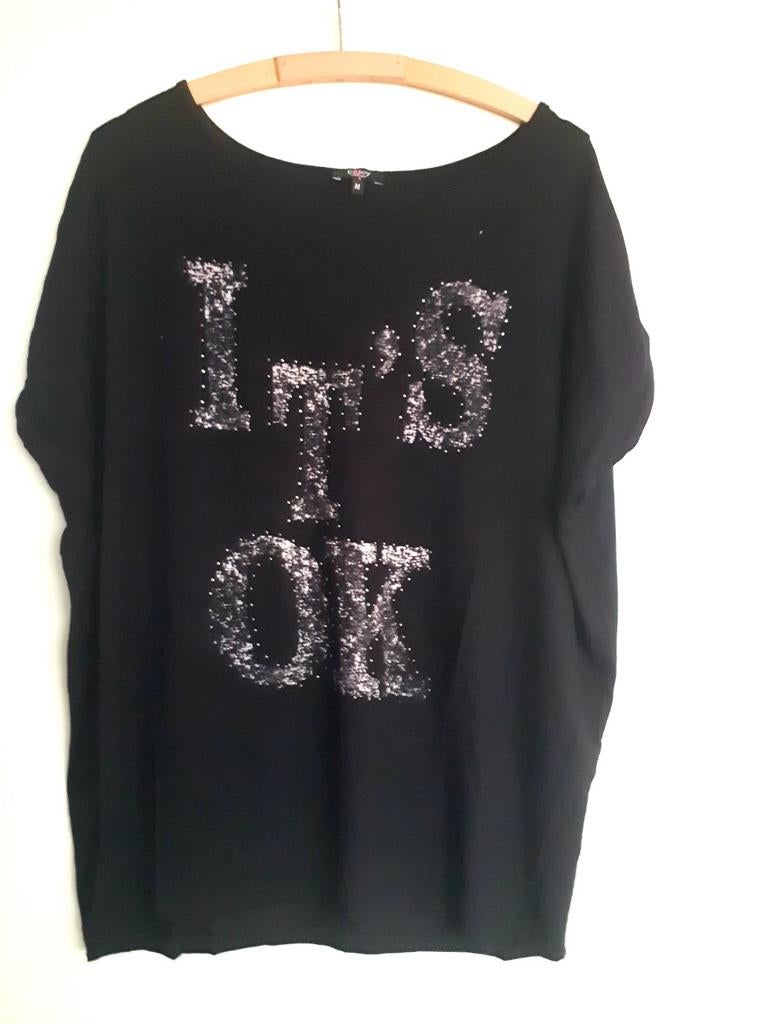 Top Enjoy maat M als NIEUW!!!, Maat 38/40 (M), Zwart, Enjoy, Ophalen of Verzenden