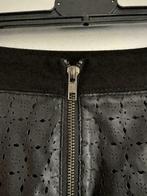 E1074 DIDI: maat S=36 imitatie-leren rok rokje zwart, Kleding | Dames, Rokken, Zwart, Didi, Ophalen of Verzenden, Zo goed als nieuw