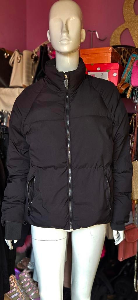 Burberry gewatteerde jas maat S, Maat 38/40 (M), Zwart, Ophalen of Verzenden, Onbekend