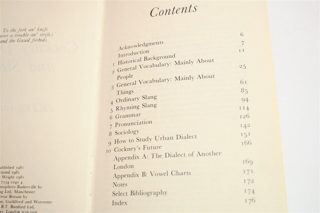 Cockney — Het Dialect & Bargoens van Londen, Ophalen of Verzenden, Gelezen