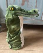 Fantastische krokodil handpop pluche, Ophalen of Verzenden, Zo goed als nieuw