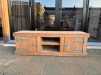 Leuk stoer tv meubel, Ophalen, Gebruikt, 150 tot 200 cm, Minder dan 100 cm