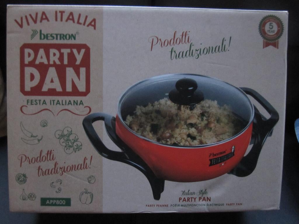 Moederdagtip: NIEUW in de doos: Partypan, Huis en Inrichting, Keuken | Potten en Pannen, Ophalen of Verzenden, Nieuw, Koekenpan of Braadpan