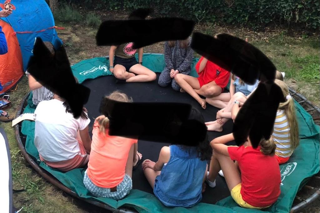 Gratis Trampoline Cranenbroek, Ophalen, Gebruikt