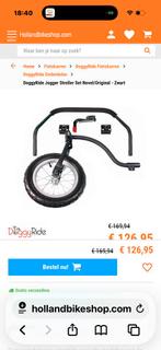 Jogging ( wandel set voor doggy ride Novel gevraagd !, Ophalen of Verzenden, Zo goed als nieuw