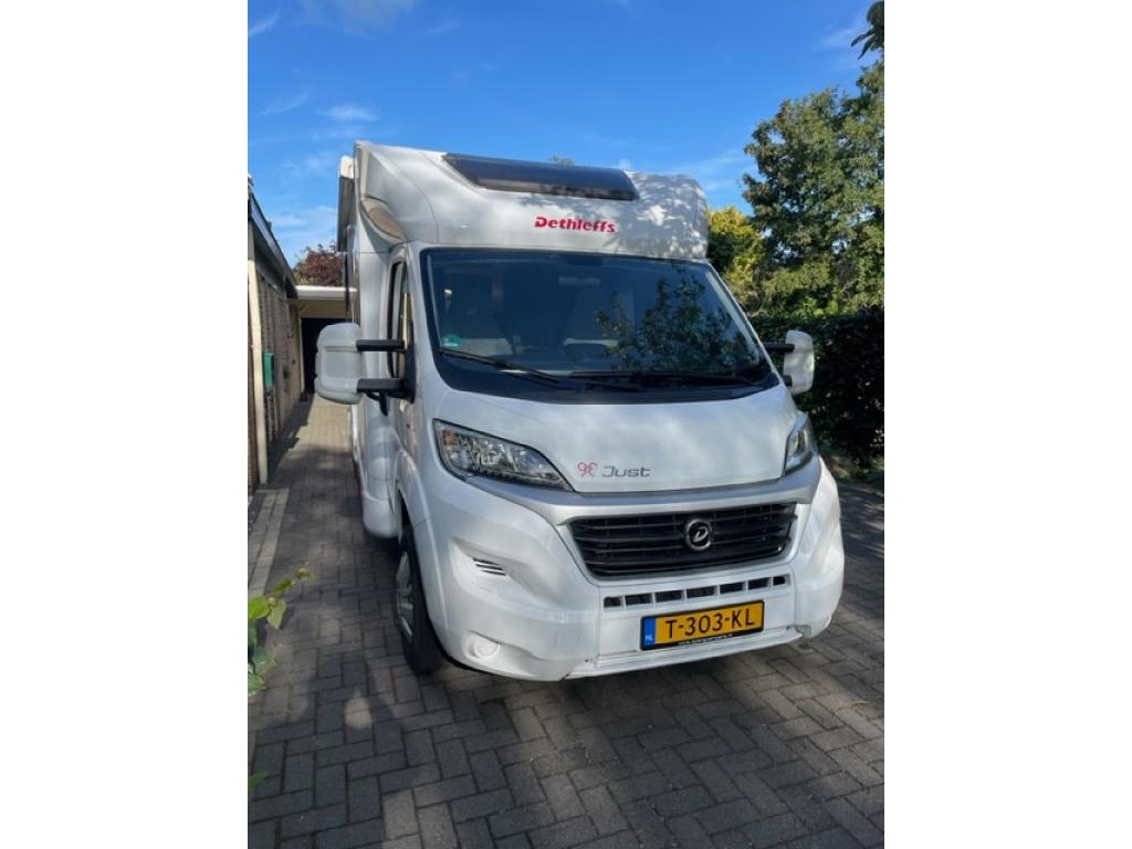 dethleffs dethleffs Just 90 T 7052 EBL (1042311), Caravans en Kamperen, Ringverwarming, Fiat, Kluisje, Particulier