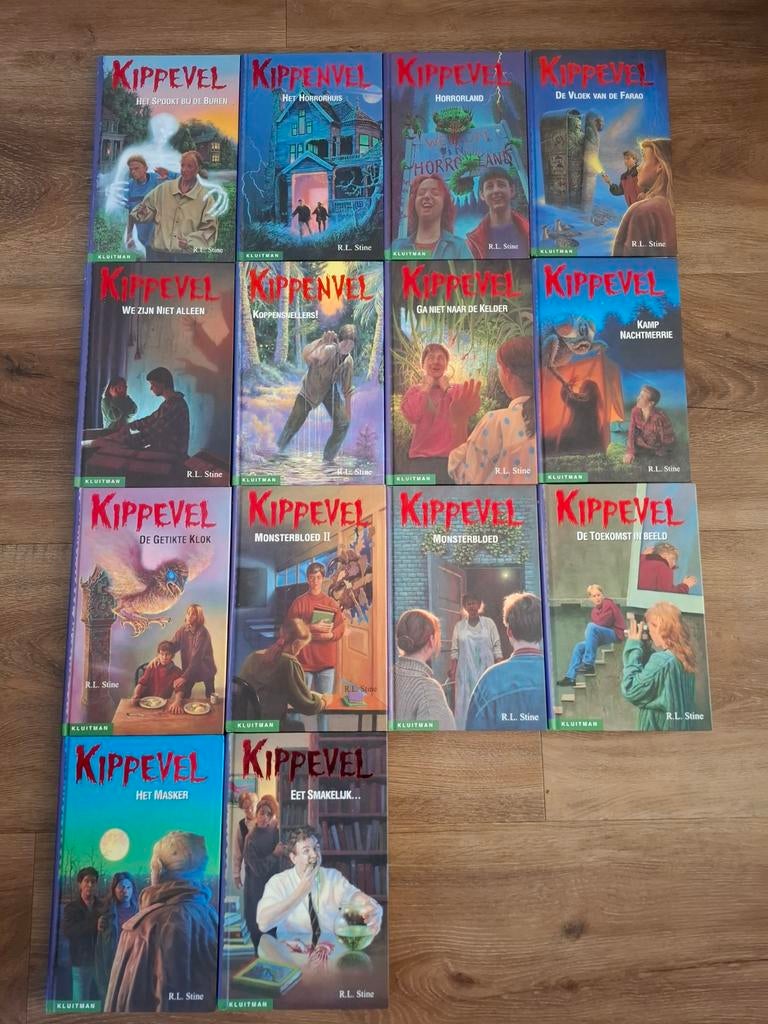 Kippenvel boeken harde kaft 5 euro per stuk., Boeken, Ophalen, Zo goed als nieuw, R.L. Stine, Fictie