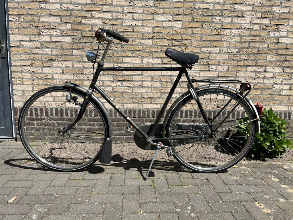 Te koop: gazelle herenfiets, Fietsen en Brommers, Fietsen | Heren | Herenfietsen, Ophalen, Terugtraprem, Gebruikt, Versnellingen