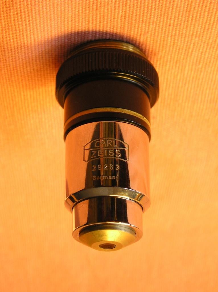 Carl zeiss objectief plan 10x / 0.22 / 160, Audio, Tv en Foto, Verzenden, Zo goed als nieuw, Minder dan 400x, Onderdelen of Toebehoren