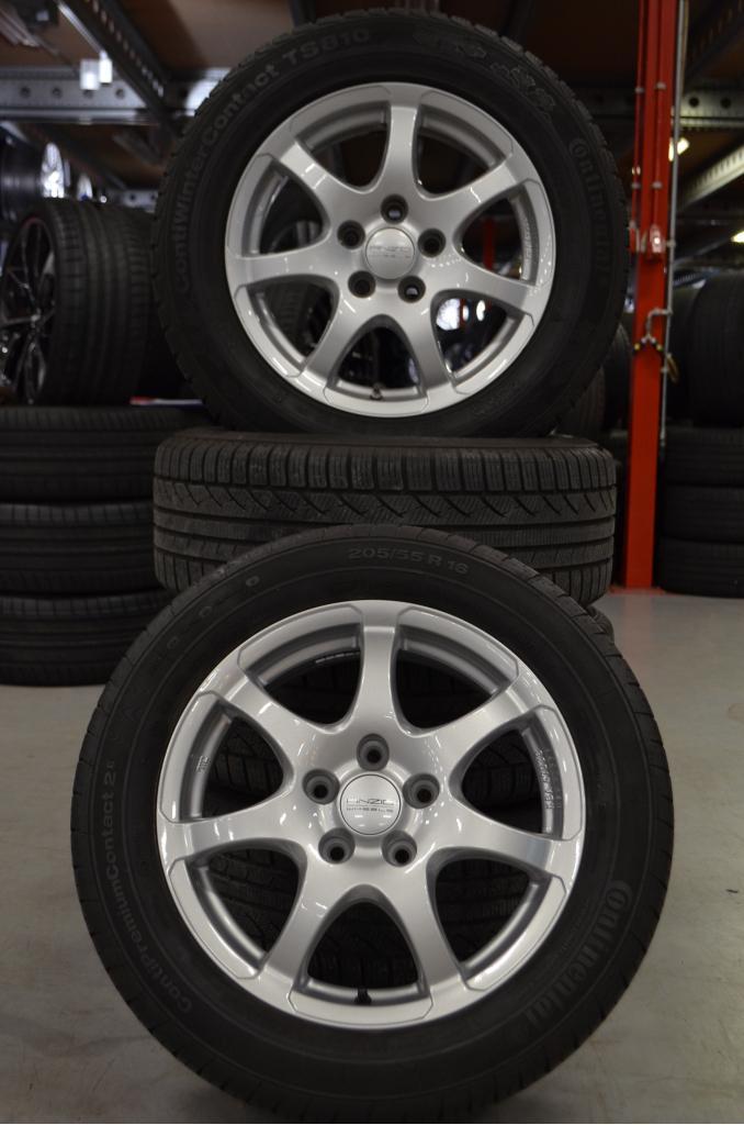 16" Mitsubishi Outlander 2 Velgen 5x114.3 + Winterbanden, Auto-onderdelen, Banden en Velgen, Banden en Velgen, Winterbanden, 16 inch