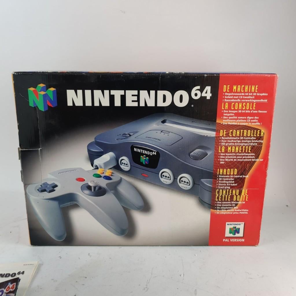 Nintendo 64 in doos || Nu voor maar € 199,99, 1 speler, Racen en Vliegen, Ophalen of Verzenden, X
