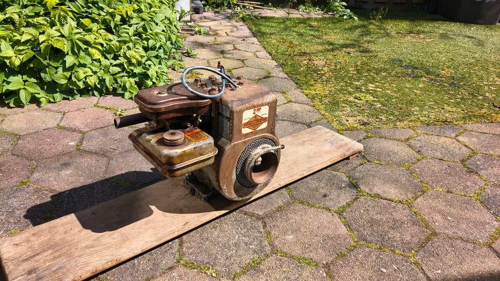 Mooi lopende Briggs & Stratton benzinemotor, Ophalen, Gebruikt, Benzinemotor