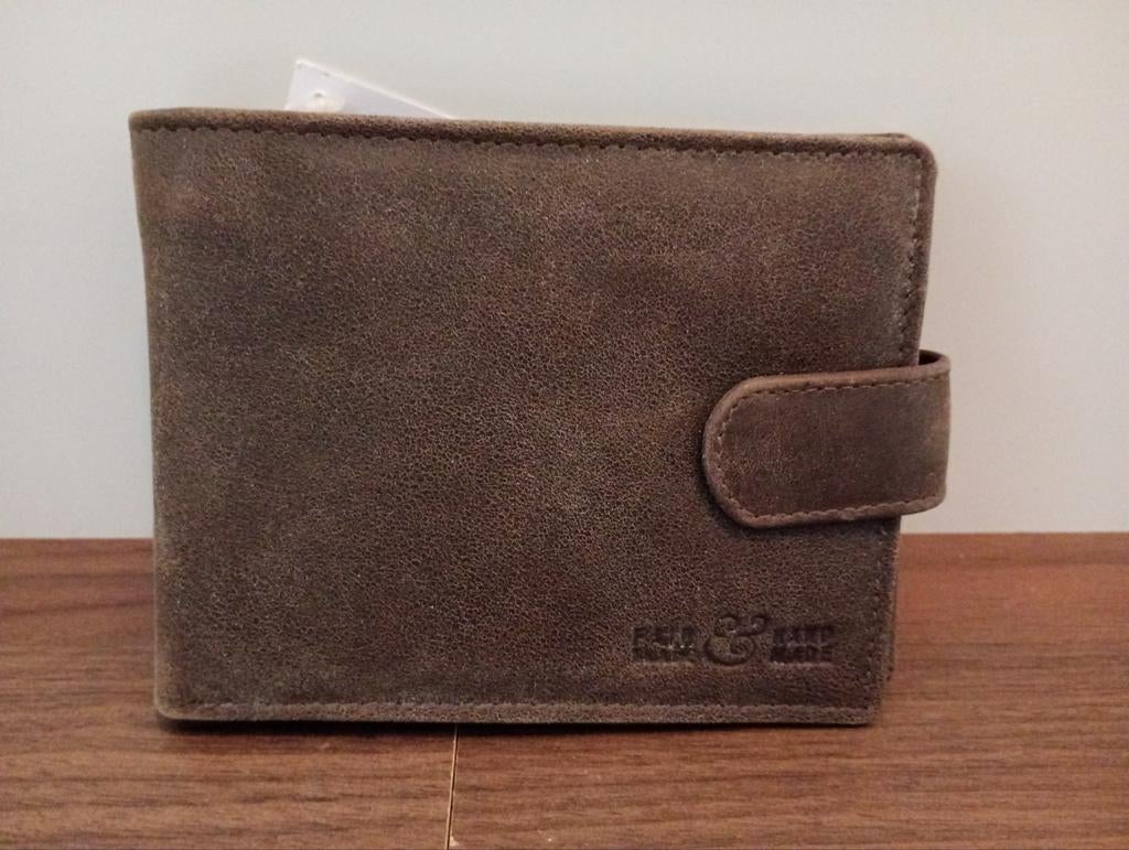 Heren portemonnee, Sieraden, Tassen en Uiterlijk, Portemonnees, Overige merken, Bruin, Nieuw, Ophalen of Verzenden