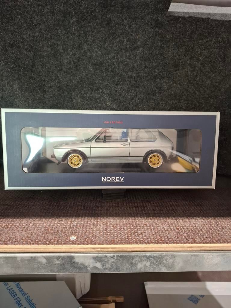 Golf gti mk1 norev bbs, Verzenden, Zo goed als nieuw, Norev
