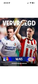 Telstar - psv (kampioenswedstrijd), Tickets en Kaartjes, Losse kaart, Eén persoon, Mei