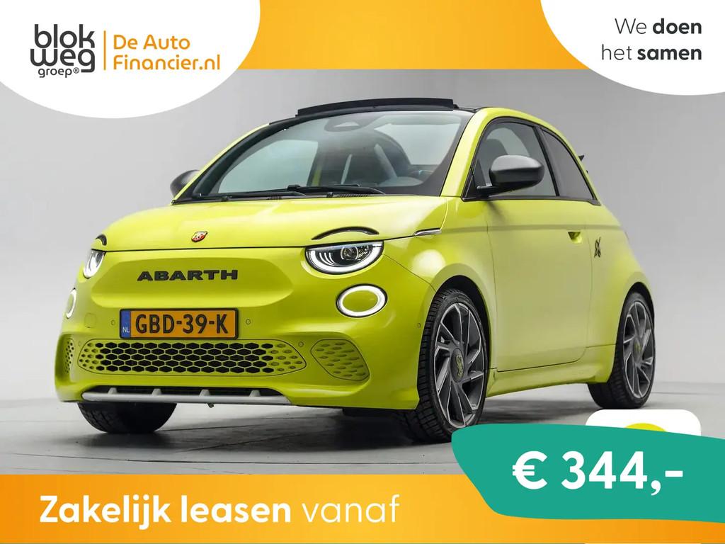 Abarth 500 Cabrio Abarth Turismo 42 kWh [ Navi € 24.945,00, Automaat, Gebruikt, Lichtsensor, 4 stoelen