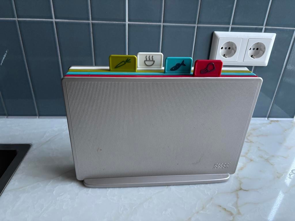 Joseph joseph snijdplanken, Overige typen, Ophalen of Verzenden, Gebruikt, Overige materialen