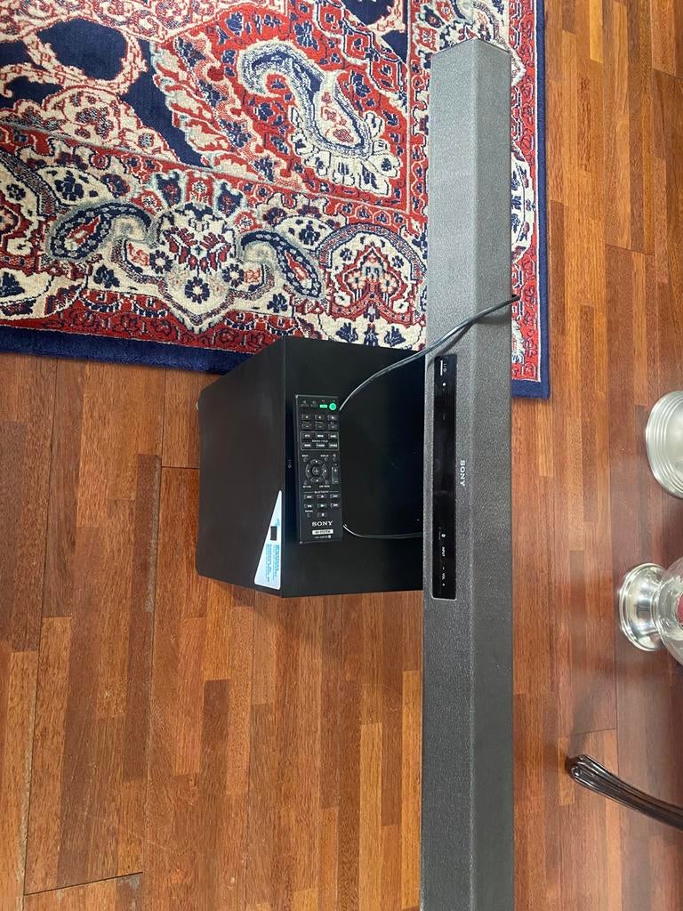 Sony soundbar met sub woofer, Ophalen of Verzenden, Bluetooth, Zo goed als nieuw