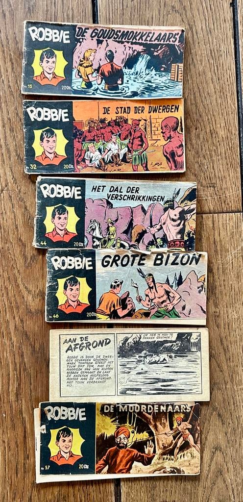 Stripboeken Robbie, Boeken, Stripboeken, Gelezen, Meerdere stripboeken, Ophalen