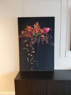 Vaas met bloemen Luxe ArtFrame wisseldoek Met Aluminiumframe, Ophalen, Overige typen, Nieuw, 75 tot 100 cm