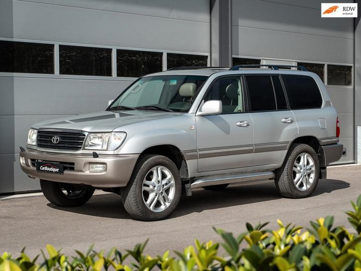 Toyota Land Cruiser100 4.7i V8 Executive I Schuifdak I Leer, Auto's, Toyota, Bedrijf, Te koop, Land Cruiser V8, 4x4, ABS, Airbags