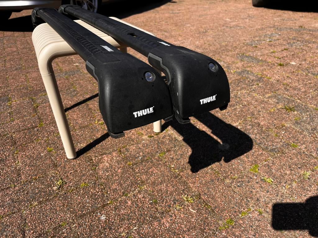 Thule wingbar edge BMW F11, Auto diversen, Dakdragers, Zo goed als nieuw, Ophalen