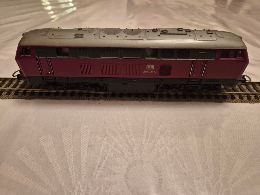 Lima diesel locomotief, Gebruikt, Ophalen of Verzenden, Analoog, Lima