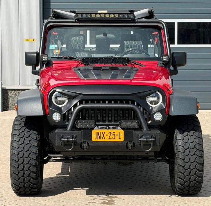 ‼️JEEP WRANGLER JK 3.8 V6 SAHARA EXTREME SOFTTOP YOUNGTIMER, Auto's, Jeep, Bedrijf, Wrangler, Benzine, Cabriolet, Zwart, Leder