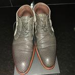 vanBommel grijs schubben print met suède, Overige kleuren, Floris van Bommel, Ophalen of Verzenden, Zo goed als nieuw