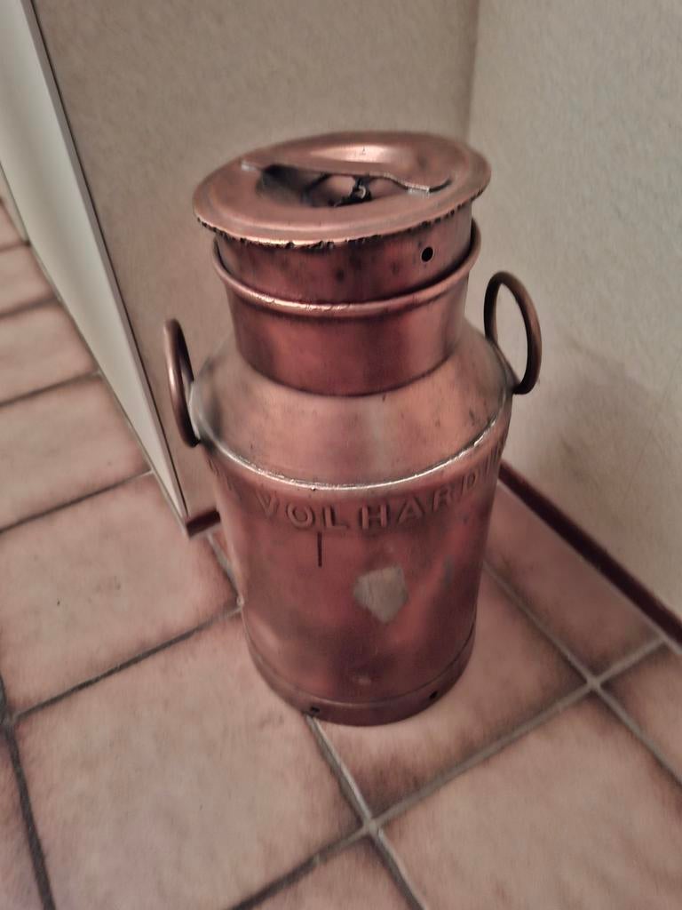 Roodkoperen melkbus schaars!, Ophalen