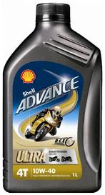 1L | 10W40 SHELL Advance ULTRA 4T 10W-40 Full Synthetic, Ophalen