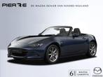 Mazda MX-5 1.5 SkyActiv-G 132 pk Exclusive-Line APPLE CARPLA, Lichtsensor, Achterwielaandrijving, 978 kg, Zwart