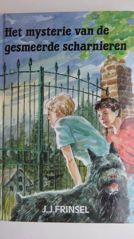Chr. jeugdboek: J.J. Frinsel, Het mysterie van de gesmeerde, Boeken, Ophalen of Verzenden, Zo goed als nieuw