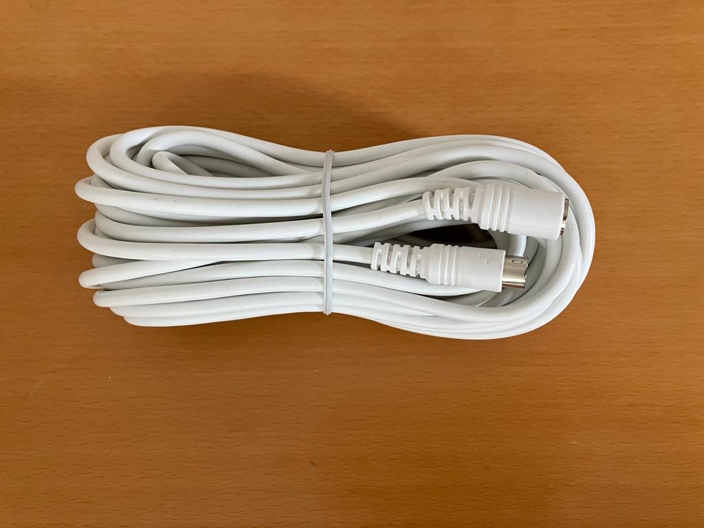 10 m verlengkabel – 5-aderige afgeschermd, Ophalen of Verzenden, Nieuw, Kabel of Snoer