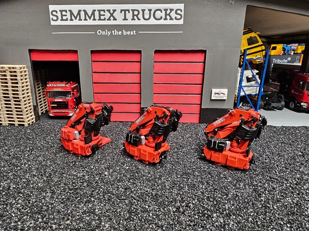 Wsi fassi autolaadkranen 3 stuks b keus verbouw / opbouw., Ophalen, Zo goed als nieuw, Bus of Vrachtwagen, Wsi