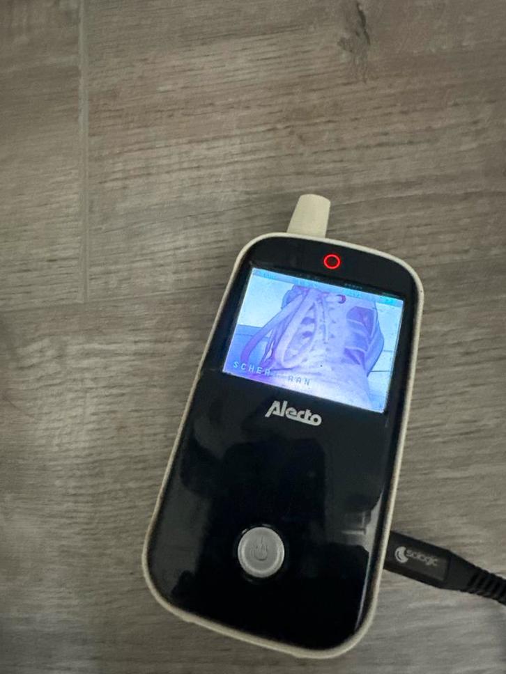 Alecto babyfoon met camera, Kinderen en Baby's, Babyfoons, Gebruikt, 250 meter of meer, Camera, Ophalen of Verzenden