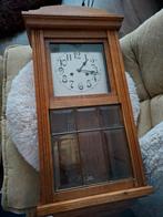 Antieke houten wandklok met slinger, Antiek en Kunst, Antiek | Klokken, Ophalen